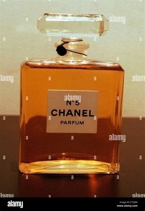 A bottle of Chanel No. 5 Perfume is seen in this file photo. (© Frances M. Roberts Stock Photo ...