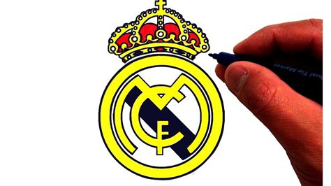 Real Madrid Logo Drawing at GetDrawings | Free download