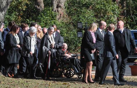 Why Carter Family Members Wore Leis to Rosalynn Carter's Funeral Service