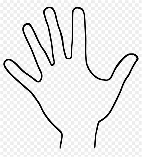 Hand Outline Cliparts Free Download Clip Art Free Clip - Hand ...