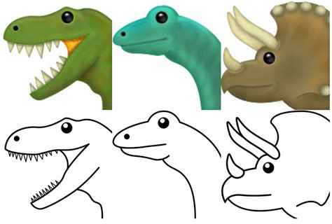 Dino emoji | Henning's blog