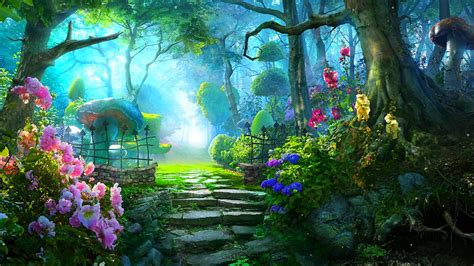 Mystical Garden Wallpapers - Top Free Mystical Garden Backgrounds ...