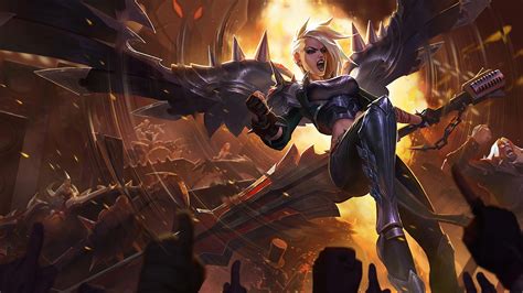 Kayle, LoL, Pentakill, Splash Art, 4K, #783 Wallpaper PC Desktop