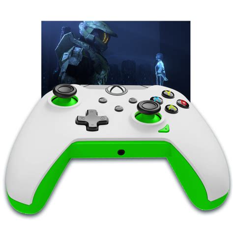 Xbox Series X|S & PC Neon White Controller by PDP