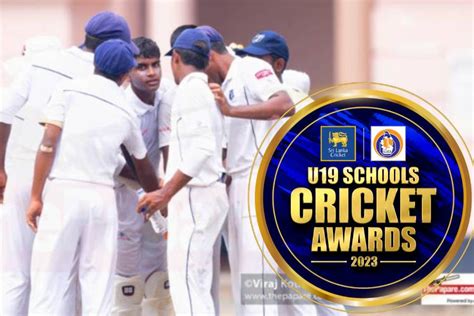 Under-19 Schools Cricket Awards 2023 Organized by SLC and SLSCA on 17 October