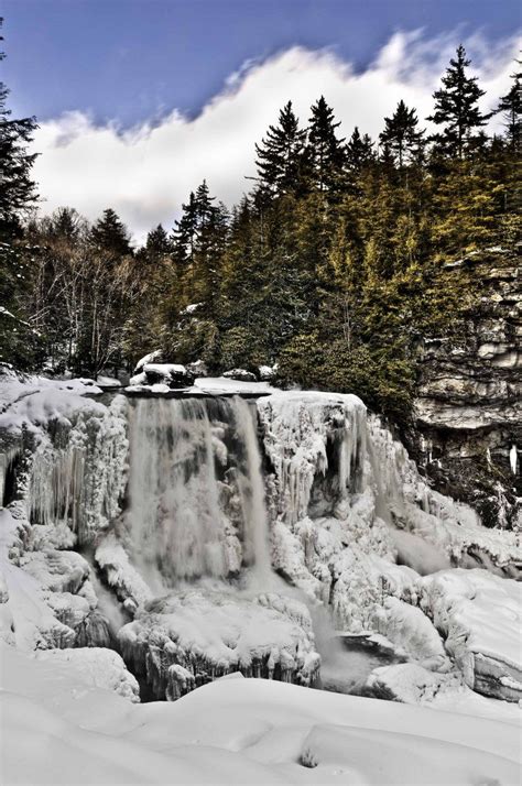 Blackwater Falls in the Winter Canaan Valley, West Virginia Travel, Blackwater Falls, Winter ...