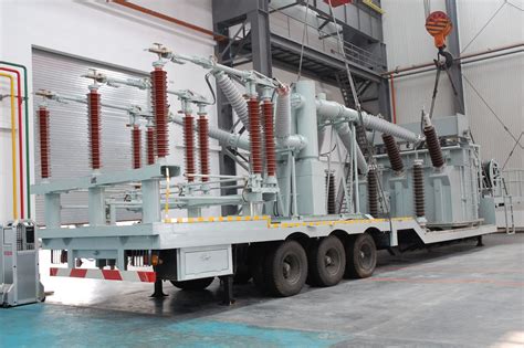 132 Kv Vehicle Mounted Transformer Substation / Prefabricated Mobile ...