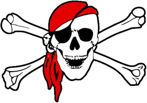 PIRATE SKULL AND BONES LAPTOP STICKER HELMET STICKER HARD HAT STICKER TOOLBOX | eBay | Pirate ...