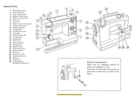 New Home 300 Sewing Machine Instruction Manual