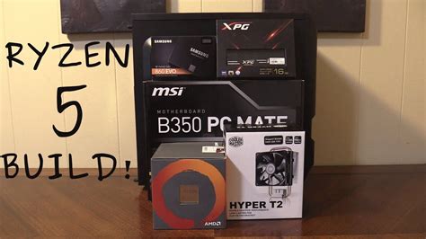 Ryzen 5 PC Build! - YouTube