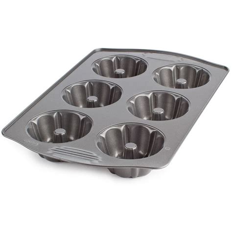 Wilton 2105-445 Excelle Elite 6 Compartment Non-Stick Steel Bundtlette ...