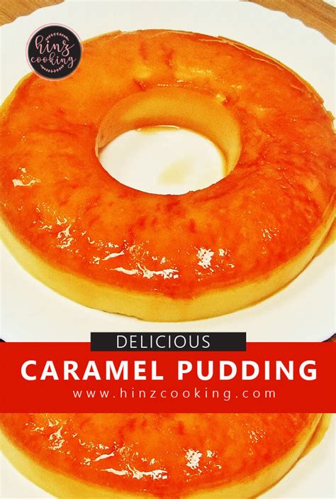 Caramel Custard Pudding Recipe with Custard Powder