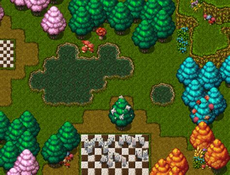 Wonderland Forest Tileset| RPG Maker | Create Your Own Game!