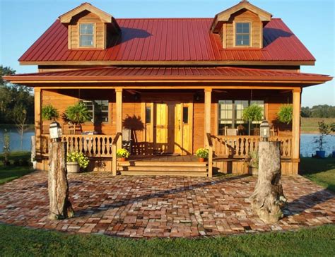 68 best Red Metal Roofing from Commercial use to Homes images on Pinterest | Cottages, Lake ...