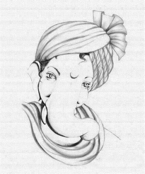 Details 75+ simple sketch of ganesha super hot - seven.edu.vn