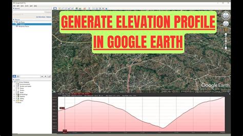 How to Generate and Interprete Elevation Profile in Google Earth Pro ...