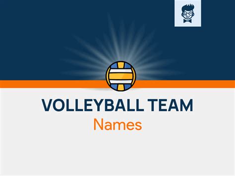 600+ Cool Volleyball Team Names Ideas - BrandBoy