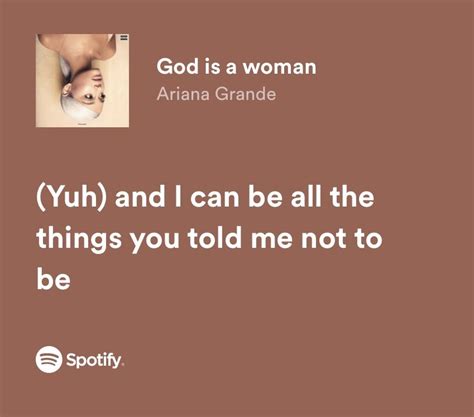 Ariana grande god is a woman lyrics – Artofit