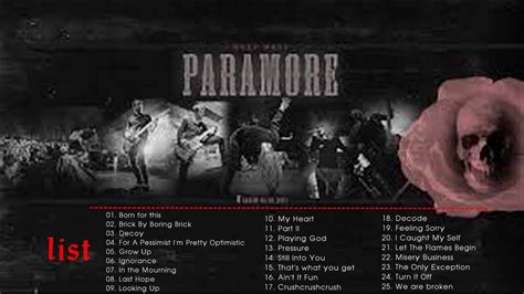 Paramore Greatest Hits- Best Paramore Songs - YouTube