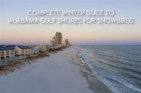 Our complete local guide of Alabama gulf shores for snowbirds