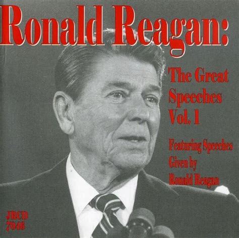 REAGAN,RONALD - Great Speeches, Vol. 1 - Amazon.com Music