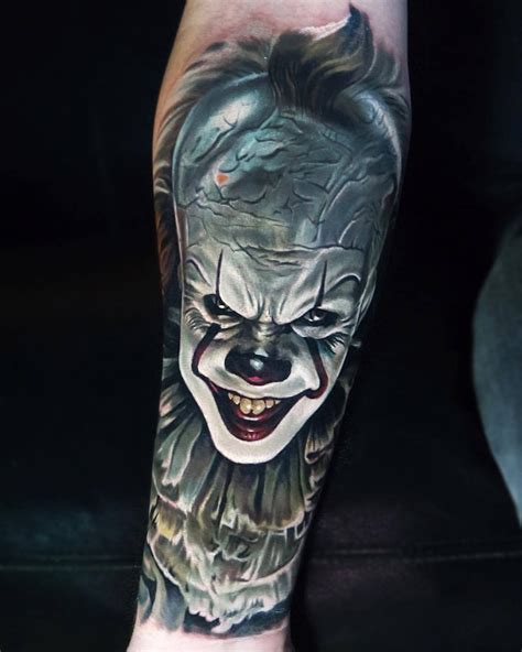 Pennywise IT Movie Tattoo | Best tattoo design ideas