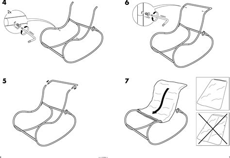 Ikea Emmabo Rocking Chair Assembly Instruction 2