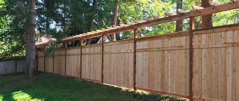 Cedar Fence Installation | Economy Fence Center