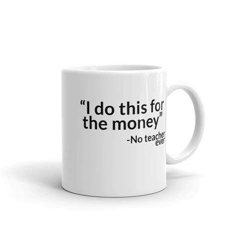 Funny Gift for Teachers - Mug with Funny Teacher Quote | Faculty ...