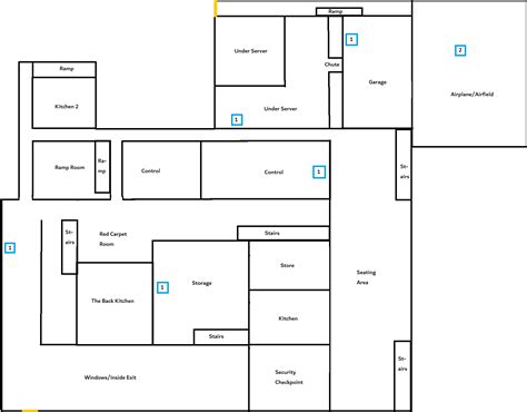 Flee The Facility Map Blueprints : r/fleethefacility