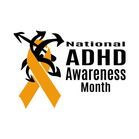 160+ Adhd Awareness Ribbon Stock Illustrations, Royalty-Free Vector ...