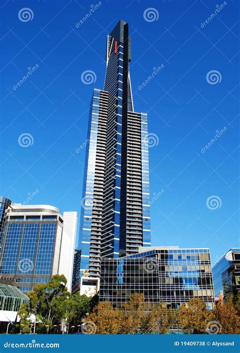 Melbourne Eureka Tower stock photo. Image of australian - 19409738