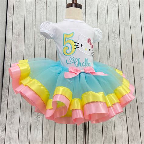 Personalized Hello Kitty Birthday Outfit, Kitty Birthday Outfit, Hello Kitty Birthday Shirt ...