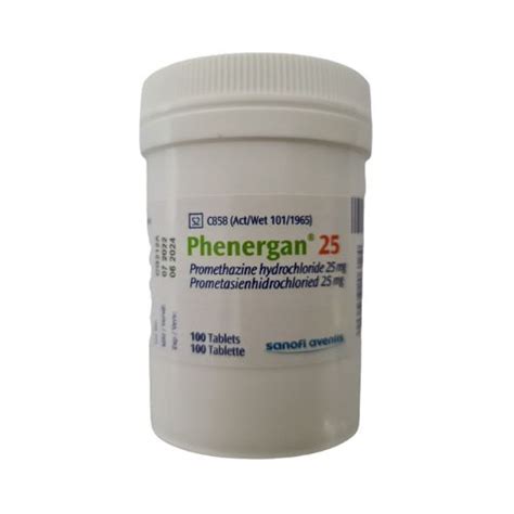 Phenergan Tablets (25mg) 100s - PainSelect Online Shop