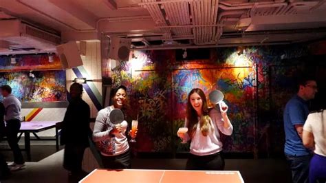 Ping Pong at BOUNCE Shoreditch. - Lux Life London