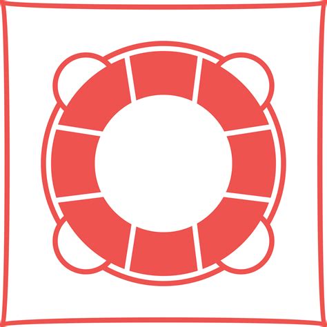 Life Preserver Vector Icon 20706464 Vector Art at Vecteezy