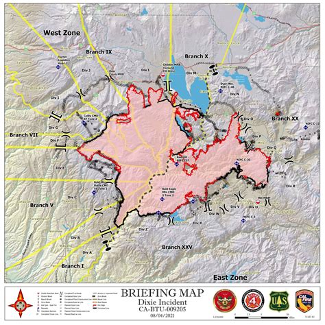 Final Dixie Fire Map