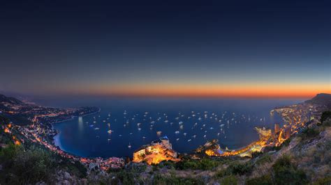 1920x1080 Sunset Landscape Monaco Laptop Full HD 1080P ,HD 4k Wallpapers,Images,Backgrounds ...