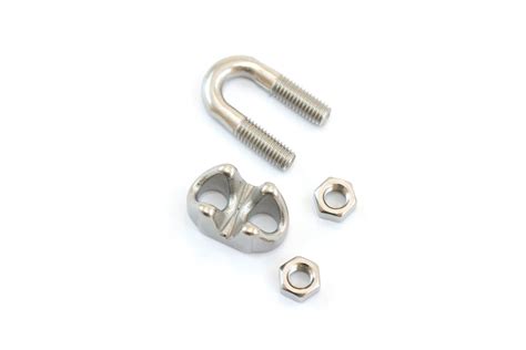 Stainless Steel Wire Rope Cable Clips 1/8 Inches - 3mm Premium – TruckChamp.com