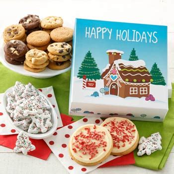 Christmas Gift Baskets - Mrs. Fields Holiday Celebration Cookie Box