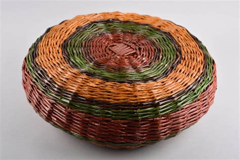 BUY Wicker basket home decor handmade woven basket interior decor ideas home box 55619255 ...