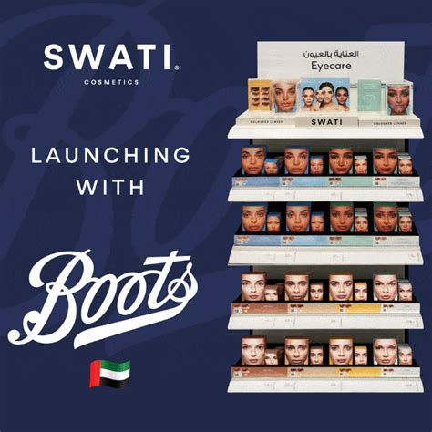 Swati Cosmetics has launched at Boots UAE – SWATI® Official Online Store