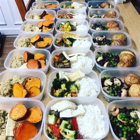 Plant based meal prep. Main meals for the next 7 days. : r/mealprep