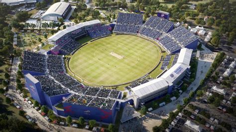 Raf Casier on LinkedIn: Populous Reuses Formula 1 Grandstands for Modular International Cricket…