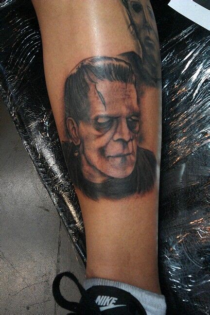 Frankensteins monster portrait done by me #horror #tattoo #frankenstein | Tattoo work, Tattoos ...