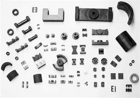 4: Different ferrite-and powder core designs (Used with permission from... | Download Scientific ...