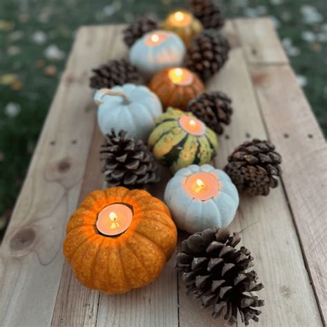 DIY Pumpkin Candles | Mollie in Montana~*