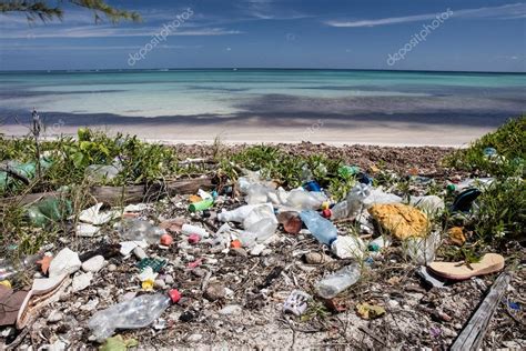 Plastic Trash on Beach — Stock Photo © ead72 #99307546