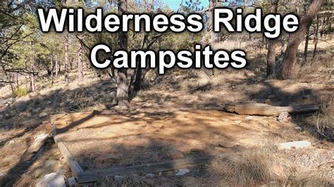 Wilderness Ridge Backcountry Campsites (2021) at Guadalupe Mountains ...