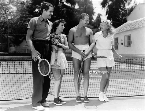 Grant Withers with his wife Loretta Young , Ralph Malone and Lyda... News Photo - Getty Images